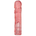 Vac-U-Lock Crystal Jellies Dildo 8in - Pink