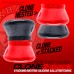 Ox - balls Clone Duo Silicone Ballstretcher (2 pack) - Red/Black
