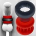 Ox - balls Ultracore Core Ballstretcher with Axis Ring - Red Ice