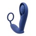 Zero Tolerance Extra Mile Rechargeable Silicone C-Ring Double Motor Vibrator with Remote Control - Blue