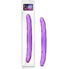B Yours - 16" Double Dildo - Purple