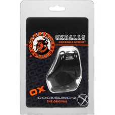 OX - Cocksling 2 Cock & Ball Ring Black
