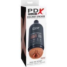 PDX Plus Shower Therapy Milk Me Honey Discreet Stroker - Caramel