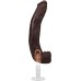 Vac-U-Lock Signature Cocks Ultraskyn Dredd Dildo with Removable Suction Cup 13.5in - Chocolate