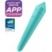 Satisfyer Ultra Power Bullet 8 Mini Bullet Vibrator with App Control - Turquoise