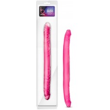 B Yours - 16" Double Dildo - Pink