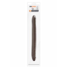 Dr. Skin Double Dildo 16in - Chocolate