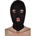 Ouch! Black Balaclave Extreme Mesh Hood with D-Ring