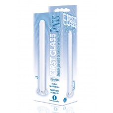 The 9's - Glass Thins Cylindrical Glass Plug - Clear