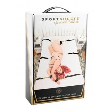 Sportsheets Under the Bed Restraint Set - Special Edition - Black/Gold