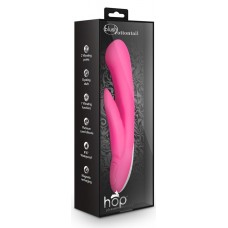 Hop Cottontail Plus Silicone Rechargeable Rabbit Vibrator - Hot Pink