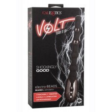 Volt Electro-Beads Rechargeable Silicone Wand with Remote Control - Black