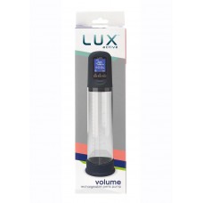Lux Active Volume LCD Rechargeable Auto Penis Pump - Navy