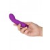 PowerBullet Sara's Spot 10 Function Rechargeable Silicone Vibrating Bullet - Purple