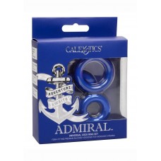 Admiral Universal Silicone Cock Ring Set – Blue