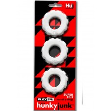Hunkyjunk HUJ Cockings (3 Pack) - White Ice