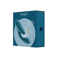 Womanizer Duo 2 Silicone Rechargeable Clitoral and G-Spot Stimulator – Petrol