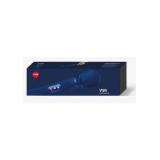 Fun Factory - Vim Sunrise Rechargeable Vibrating weighted rumble Silicone Body Wand - Navy Blue