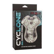 Cyclone Dual Chamber Stroker - Clear