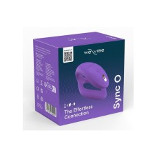 We-Vibe Sync O Rechargeable Silicone Couples Vibrator with Remote Control - Purple ( NO BOX )