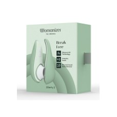 Womanizer Liberty 2 Rechargeable Silicone Clitoral Stimulator – Sage