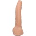 Vac-U-Lock Signature Cocks Ultraskyn Quinton James Dildo with Removable Suction Cup 8in - Vanilla