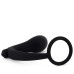 Anal Fantasy Collection Ass-Gasm Cock Ring Vibrating Plug Kit Silicone Waterproof - Black
