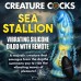 Creature Cocks Sea Stallion Vibrating Silicone Dildo with Remote