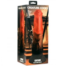 Creature Cocks Centaur Silicone Dildo - Red/Black