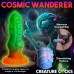 Creature Cocks Alien Invader Glow in the Dark Silicone Dildo - Multicolor