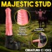 Creature Cocks Giant Centaur XL Silicone Dildo - Pink/Black