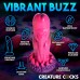Creature Cocks Xenox Vibrating Rechargeable Silicone Dildo with Remote - Pink/Purple