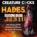 Creature Cocks Hades Silicone Dildo - Large - Black/Red