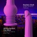 Impressions New York Rechargeable Silicone Gyro-Quake Dildo - Purple