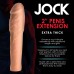 JOCK Extra Thick Penis Extension Sleeve 2in - Vanilla
