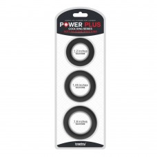 Lovetoy - Power Plus Soft Silicone Snug Ring - Black