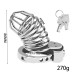 Master Series 27 Male Chastity Zyrox Cage - Adjustable Ring with lockpin
