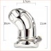 Master Series 23 Hollow Out Chastity Cage With Bent Ring (50mm)