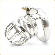 Master Series 19 Bent Ring Cock Chastity Cage - 50mm