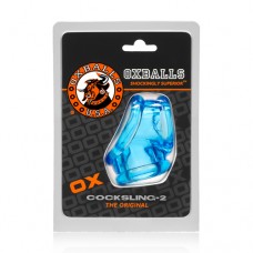 OX - Cocksling 2 Cock & Ball Ring Ice Blue