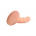Sportsheets Ren Silicone Curved Dildo with Suction Cup 6in - Orange