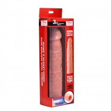 Size Matters 3 Inch Penis Enhancer Sleeve Flesh 8.5 Inches