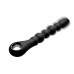 Master Series Dark Scepter 10X Vibrating Silicone Anal Beads