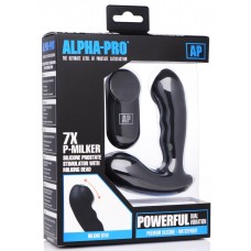 Alpha pro 7X P-Milker Silicone Prostate Stimulator with Milking Bead