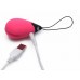 Bang - 10X Rechargeable Silicone Vibrating Egg With Remote Control - Pink