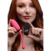 Bang - 28x Plush Silicone Rechargeable Egg With Remote Control - Pink