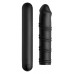 Bang - XL Bullet And Swirl Silicone Sleeve Set - Black