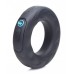 Zeus E-Stim Pro Vibrating & E-Stim Rechargeable Silicone Cock Ring with Remote Control 38cm - Black