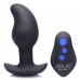 Zeus 8X Volt Drop Vibrating and E-Stim Silicone Prostate Massager with Remote