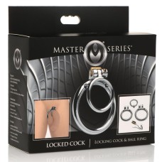 Master Series Locking Cock and Ball Rings